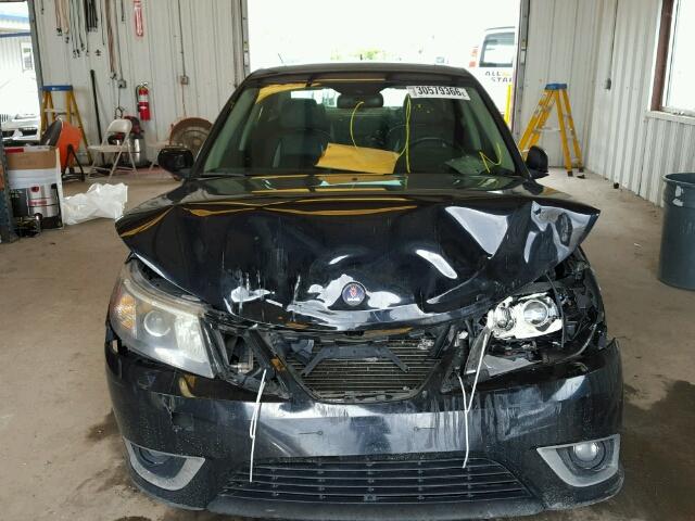 YS3FB46Y691012484 - 2009 SAAB 9-3 2.0T BLACK photo 7