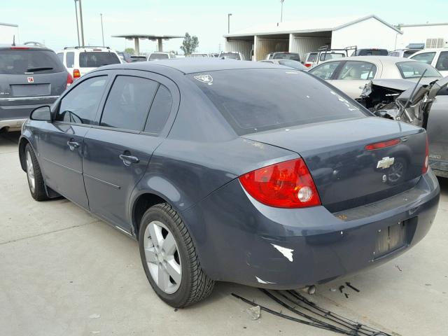 1G1AL58F087315068 - 2008 CHEVROLET COBALT LT BLUE photo 3