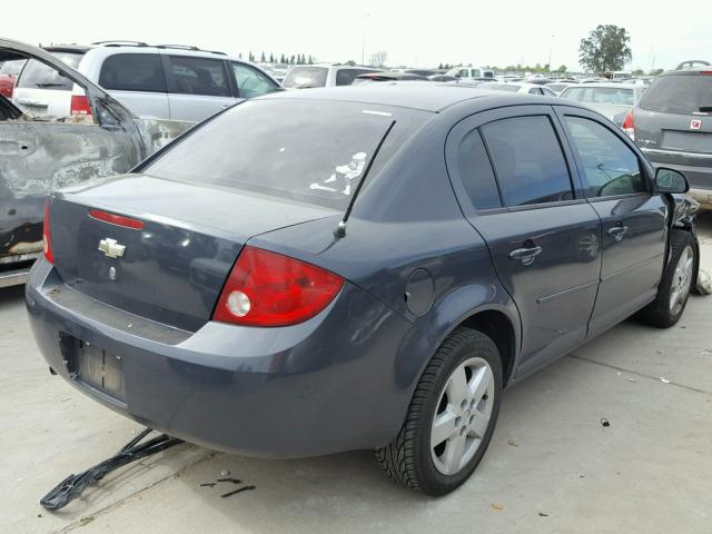 1G1AL58F087315068 - 2008 CHEVROLET COBALT LT BLUE photo 4