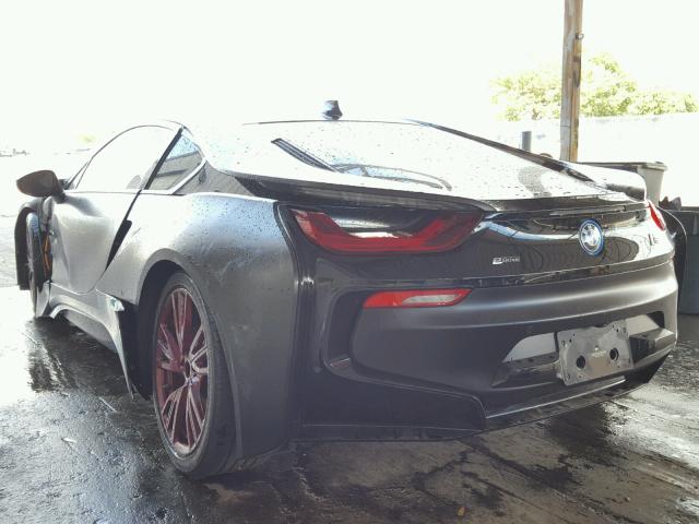 WBY2Z2C57FV392454 - 2015 BMW I8 BLACK photo 3