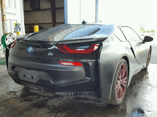 WBY2Z2C57FV392454 - 2015 BMW I8 BLACK photo 4