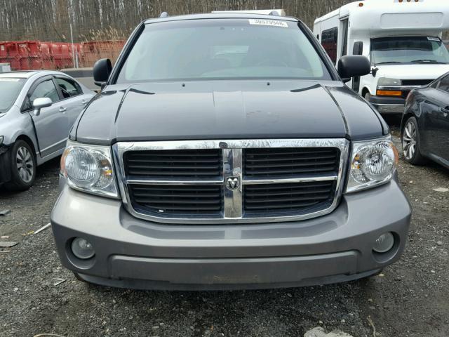 1D8HB48N87F580143 - 2007 DODGE DURANGO SL BLACK photo 9