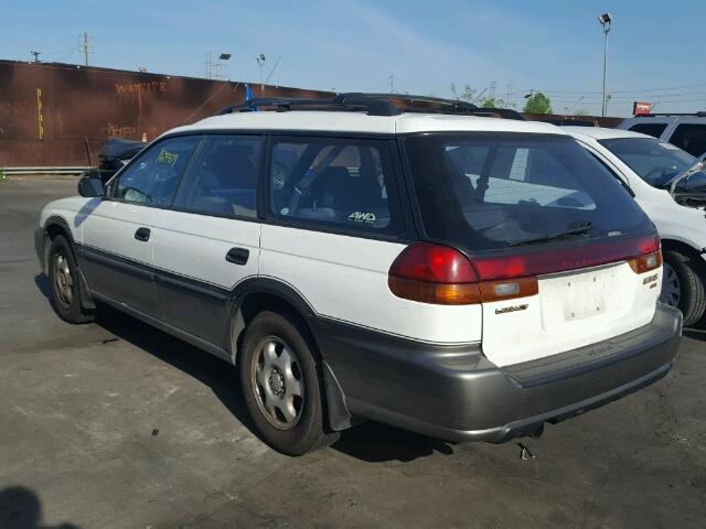 4S3BG6854V6629451 - 1997 SUBARU LEGACY OUT WHITE photo 3