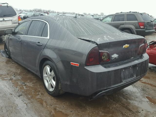 1G1ZB5E19BF297097 - 2011 CHEVROLET MALIBU LS 灰色 照片 3