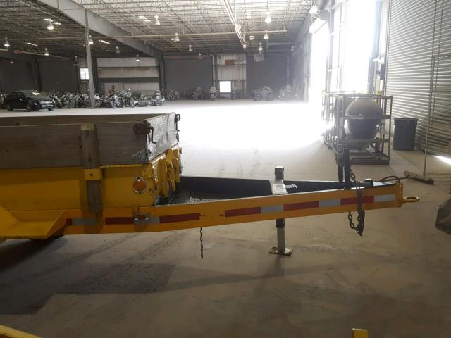 1U9AE1341DA001054 - 2018 UTILITY TRAILER YELLOW photo 5