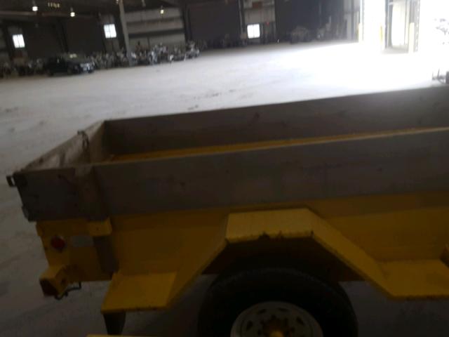 1U9AE1341DA001054 - 2018 UTILITY TRAILER YELLOW photo 6