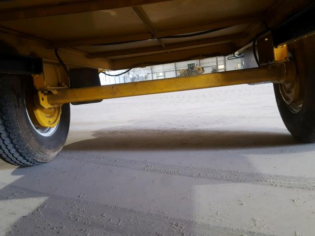 1U9AE1341DA001054 - 2018 UTILITY TRAILER YELLOW photo 7
