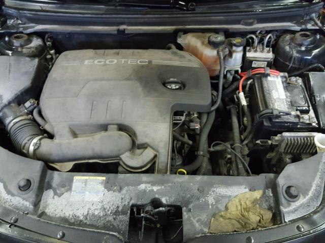 1G1ZH57B78F265892 - 2008 CHEVROLET MALIBU 1LT BLACK photo 7