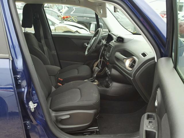 ZACCJBAT5GPD10762 - 2016 JEEP RENEGADE S Mavi foto 5