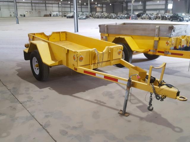 1U9AE1341DA001061 - 2018 UTILITY TRAILER YELLOW photo 1