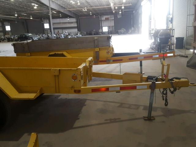 1U9AE1341DA001061 - 2018 UTILITY TRAILER YELLOW photo 5