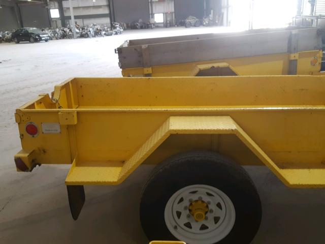1U9AE1341DA001061 - 2018 UTILITY TRAILER YELLOW photo 6