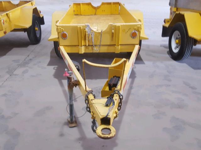 1U9AE1341DA001061 - 2018 UTILITY TRAILER YELLOW photo 9