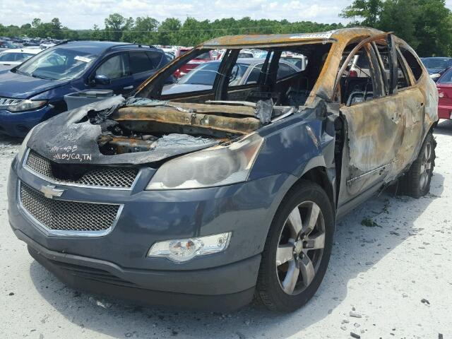 1GNER33D49S131548 - 2009 CHEVROLET TRAVERSE L BURN photo 2