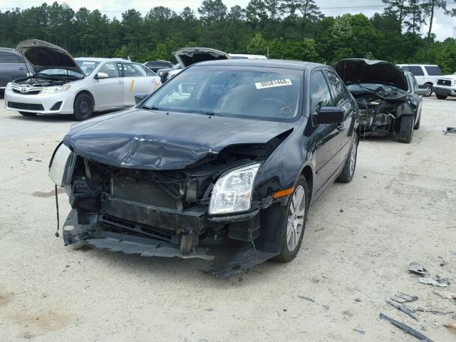 3FAHP07Z37R227895 - 2007 FORD FUSION SE BLACK photo 2