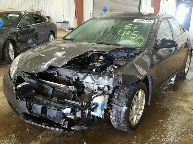 1G2ZG558864242281 - 2006 PONTIAC G6 SE1 GRAY photo 2