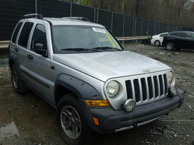 1J4GK38K86W101061 - 2006 JEEP LIBERTY RE SILVER photo 1