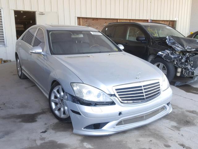 WDDNG71X27A103386 - 2007 MERCEDES-BENZ S 550 SILVER photo 1