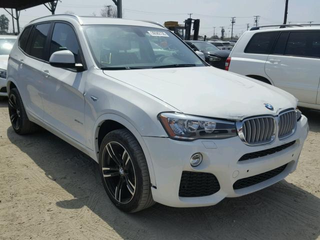 5UXWZ7C39H0V93088 - 2017 BMW X3 SDRIVE2 WHITE photo 1