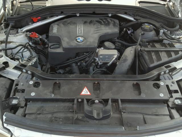 5UXWZ7C39H0V93088 - 2017 BMW X3 SDRIVE2 WHITE photo 7