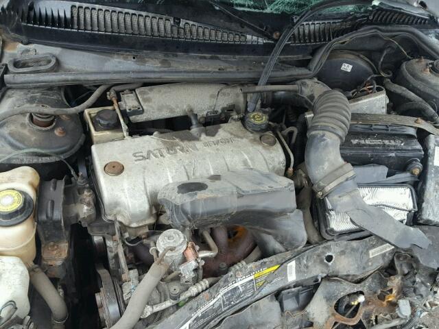 1G8ZH5282YZ238157 - 2000 SATURN SL1 WHITE photo 7