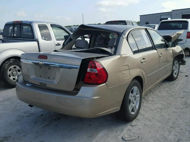 1G1ZT51F36F235361 - 2006 CHEVROLET MALIBU LT TAN photo 4