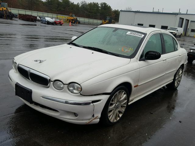 SAJEA51D63XC88785 - 2003 JAGUAR X-TYPE 2.5 WHITE photo 2