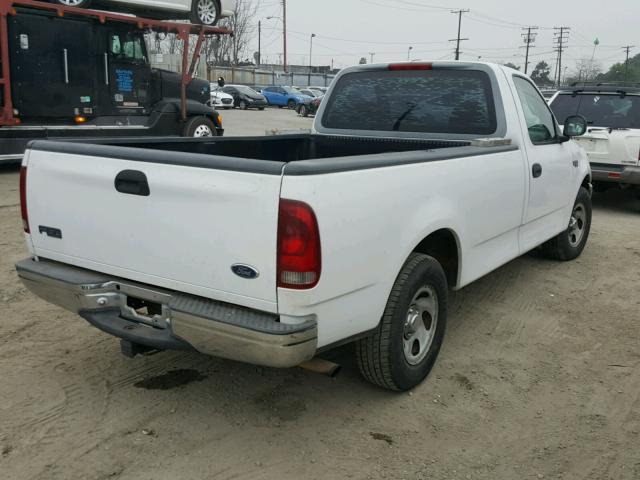 2FTZF1722WCA40956 - 1998 FORD F150 WHITE photo 4