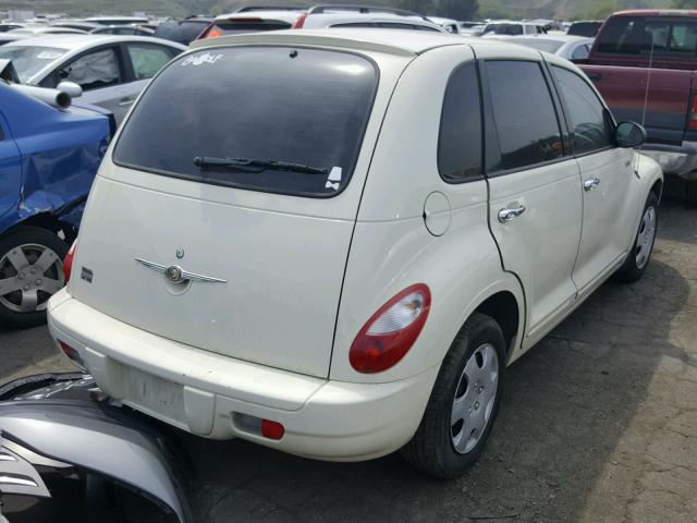 3A4FY58B06T308667 - 2006 CHRYSLER PT CRUISER WHITE photo 4