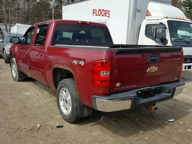 2GCEK13M871653887 - 2007 CHEVROLET SILVERADO RED photo 3