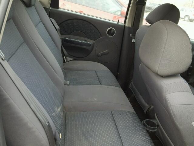 KL1TD66647B715367 - 2007 CHEVROLET AVEO BASE Qara foto 6