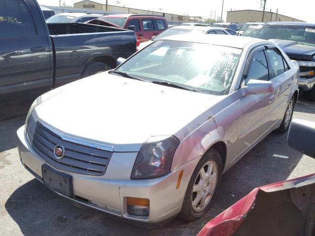 1G6DM57T960125836 - 2006 CADILLAC CTS SILVER photo 2
