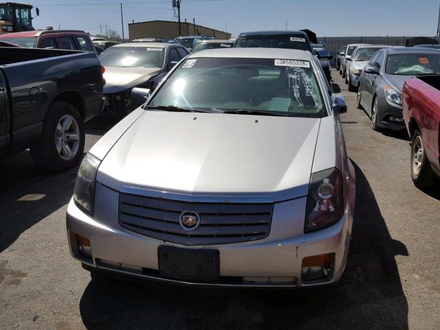 1G6DM57T960125836 - 2006 CADILLAC CTS SILVER photo 9