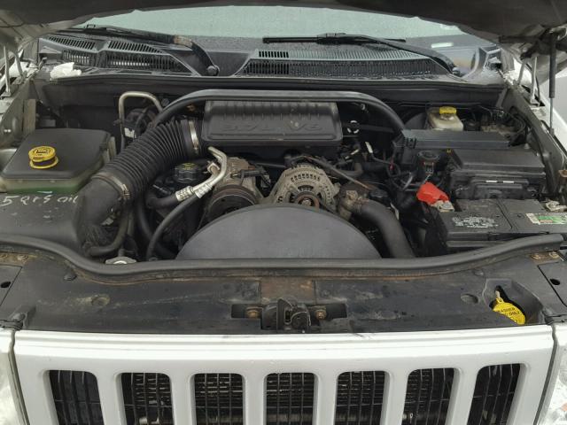 1J8HG48K96C245536 - 2006 JEEP COMMANDER SILVER photo 7