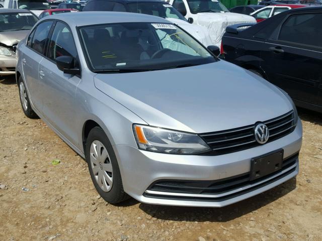 3VW2K7AJ0FM418158 - 2015 VOLKSWAGEN JETTA BASE 银色 照片 1