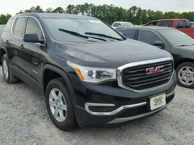 1GKKNKLA2HZ253214 - 2017 GMC ACADIA SLE BLACK photo 1