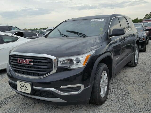 1GKKNKLA2HZ253214 - 2017 GMC ACADIA SLE BLACK photo 2