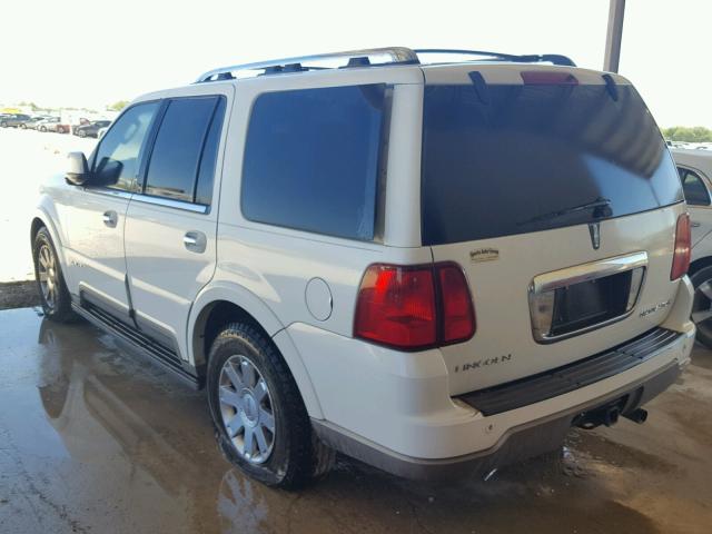 5LMFU28R24LJ12714 - 2004 LINCOLN NAVIGATOR Blanc photo 3