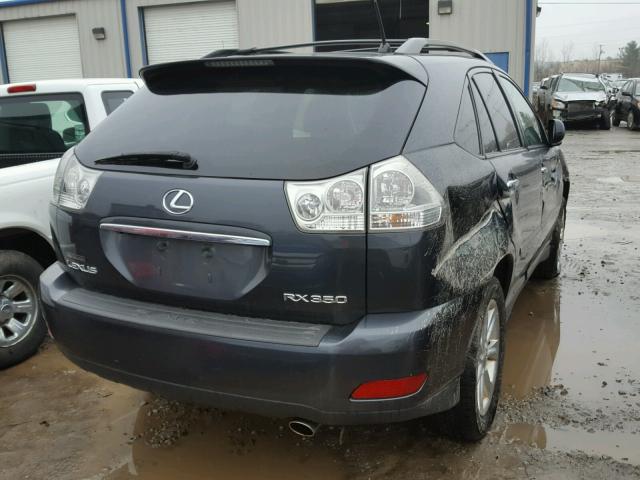 2T2HK31U79C114933 - 2009 LEXUS RX 350 BLACK photo 4