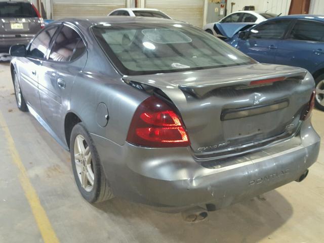 2G2WR524151336043 - 2005 PONTIAC GRAND PRIX GRAY photo 3