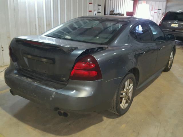 2G2WR524151336043 - 2005 PONTIAC GRAND PRIX GRAY photo 4