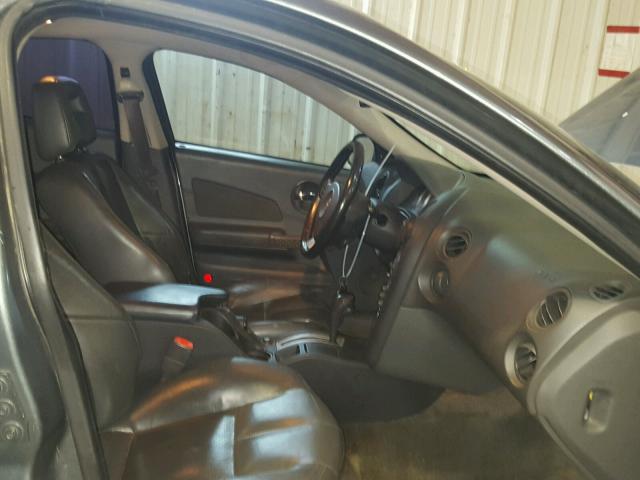 2G2WR524151336043 - 2005 PONTIAC GRAND PRIX GRAY photo 5