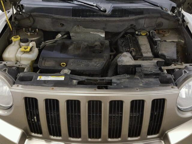 1J8FF47W78D528206 - 2008 JEEP COMPASS SP TAN photo 7