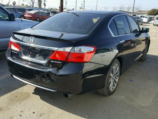 1HGCR2E52DA173118 - 2013 HONDA ACCORD SPO BLACK photo 4