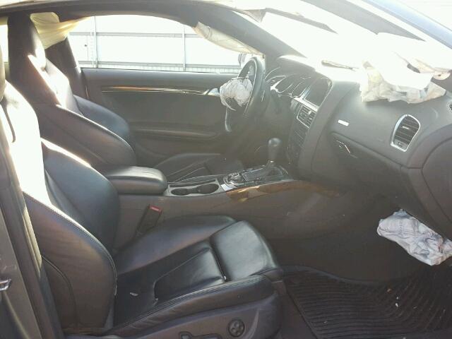 WAUVVAFR9CA006278 - 2012 AUDI S5 PRESTIG CHARCOAL photo 5
