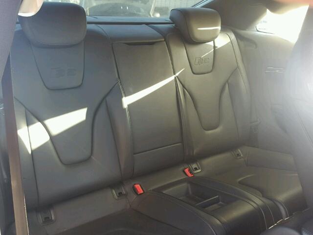WAUVVAFR9CA006278 - 2012 AUDI S5 PRESTIG CHARCOAL photo 6