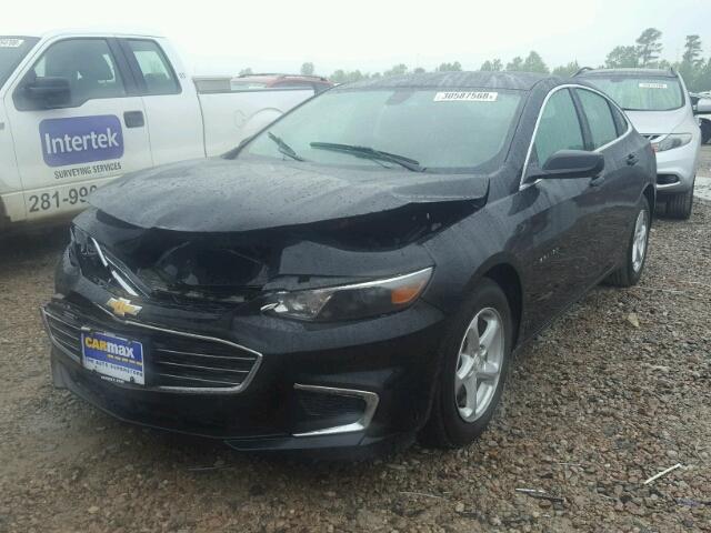 1G1ZB5ST9HF235259 - 2017 CHEVROLET MALIBU LS 黑色 照片 2