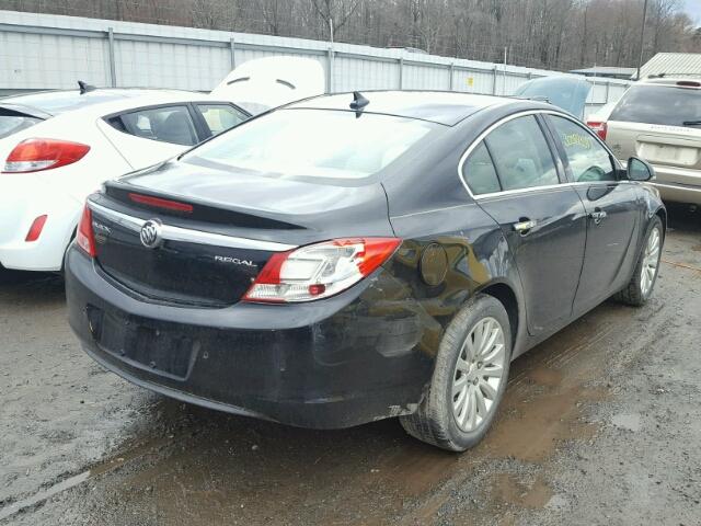 2G4GS5EK8C9142621 - 2012 BUICK REGAL PREM BLACK photo 4