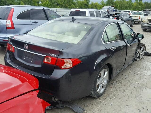 JH4CU2F46DC002197 - 2013 ACURA TSX BLACK photo 4