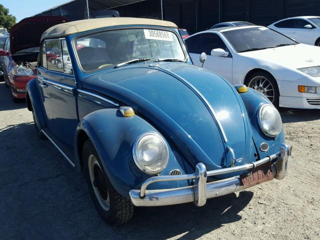 155105885 - 1965 VOLKSWAGEN BEETLE BLUE photo 1